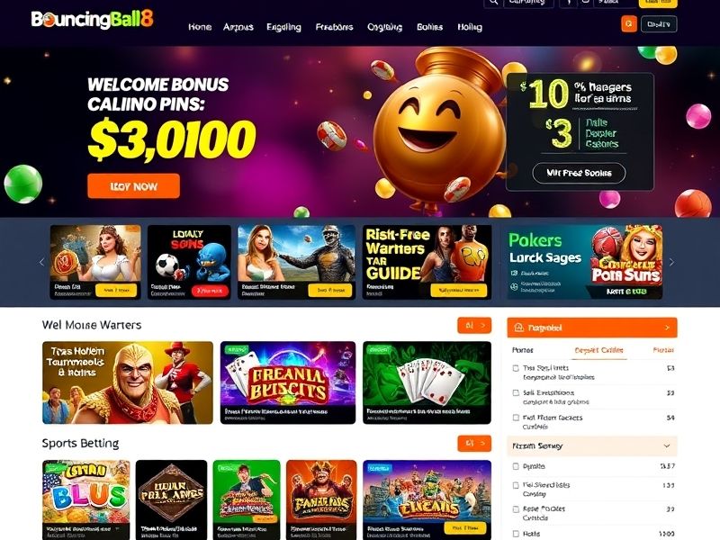 Welcome to BouncingBall8, your premier online gambling destination. Enjoy real money casino games, sports betting, poker, and exclusive bonuses. Play responsibly and win big!